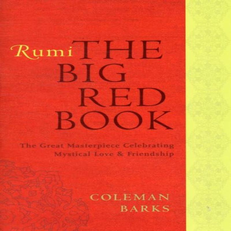 Rumi The Big Red Book by Coleman Barks Paperback Book 9780061905834