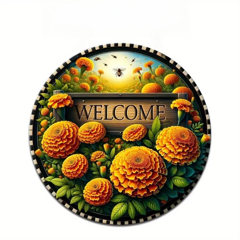 Garage Bar Metal Tin Sign Wall Decor 20x20cm