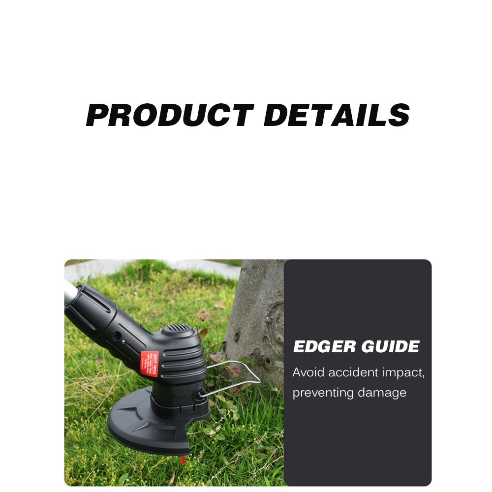 Cordless Electric Lawn Mower Handheld Portable Lightweight Mowing Machine Trimmer USB Rechargeable Electric Mower Weed Eater