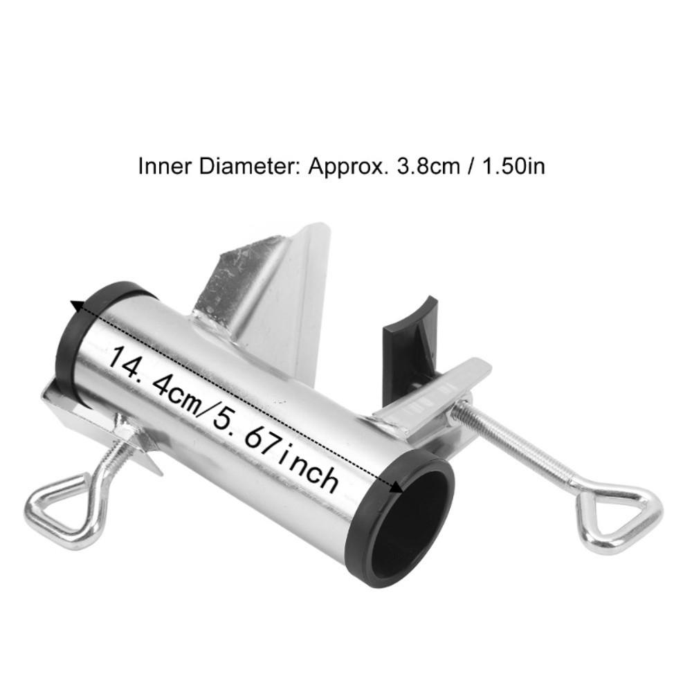 38mm Inner Diameter Umbrella Stand Holder Thickening Deck Umbrella Clamp  For Patio