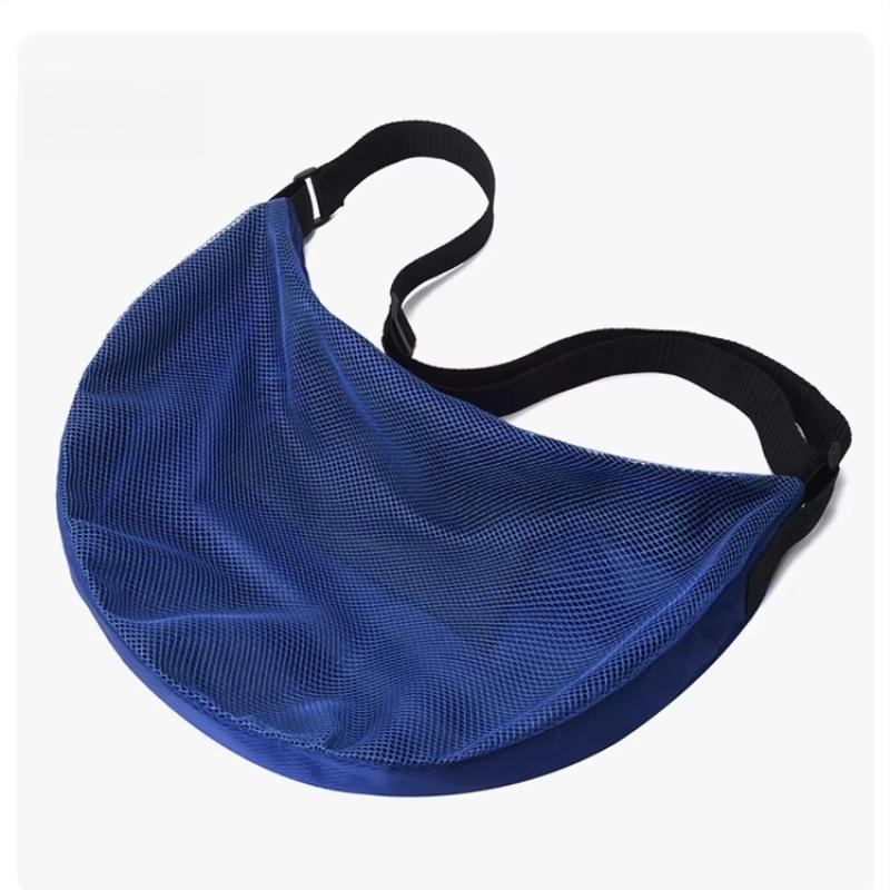 

1pc Kids Crossbody Sports Bag for Basketball Football Volleyball Size 7 Ball Storage Training Pack Basketball Player Equipment