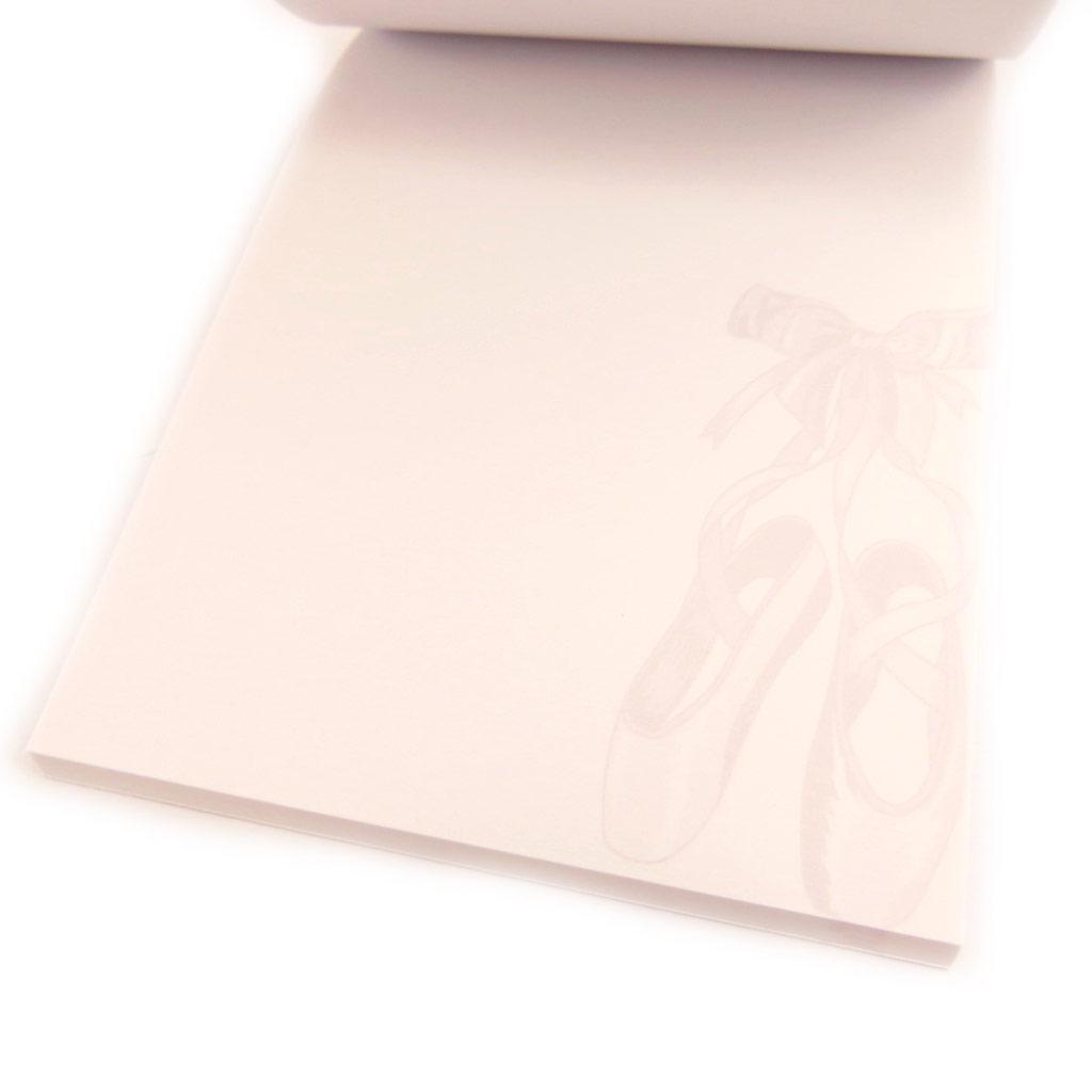 Les Trésors De Lily [L3983] - Bloc notes 'Ballerines' rose
