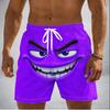 Funny Expression Beach Shorts for Men, Quick-Dry, Loose-Fit, Trendy and Fun for Beach Vacations