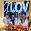 Popular Kpop Group X-XLov Hanging Bohemian Tapestry Hanging Tarot Hippie Wall Rugs Dorm Japanese Tapestry