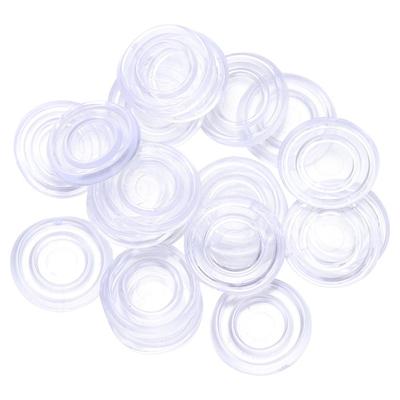 18mm*2mm Sklenená doska stola Protišmykové podložky Okrúhle podložky pod sklo Nárazníky na sklenenú dosku stola