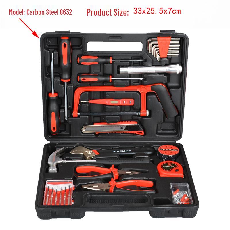 Multifunctional Household Tool Set: Pliers, Hammer, Wrench & Screwdriver