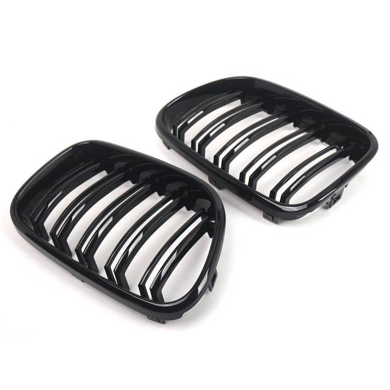 Car Front Grill Grille Kidney Cover For BMW X3 F25 X4 F26 2011-2014 Pre-Facelift 1117237421 51117237422 51117210725 51117210726