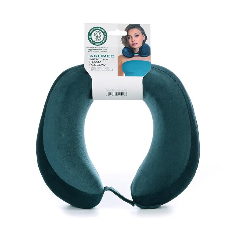 ANOMEO Memory Foam U-shaped Travel Neck Pillow
