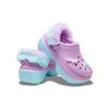 Aespa x Crocs Stomp Gefütterter Clog Himmel und Erde Unisex Sneaker Lila Mehrfarbig 208688-90H