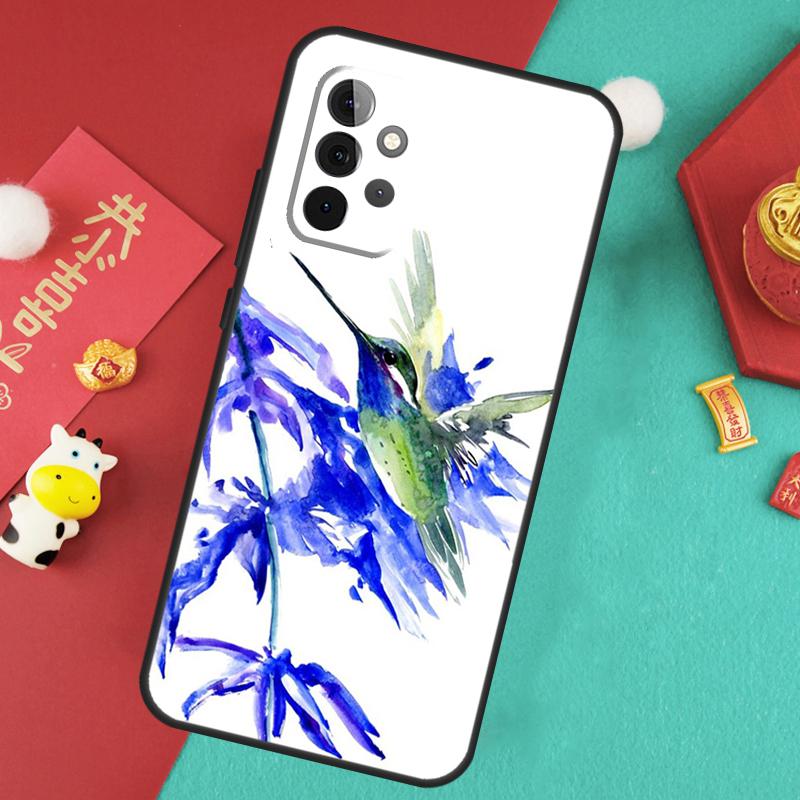 

Hummingbird and Flowers Case For Samsung Galaxy A16 A26 A36 A56 A15 A35 A55 A14 A34 A54 A12 A32 A52 A13 A33 A53 A17 Samsung A22 5G