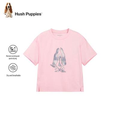 Hush Puppies Kids' Quick-Dry Short Sleeve T-Shirt