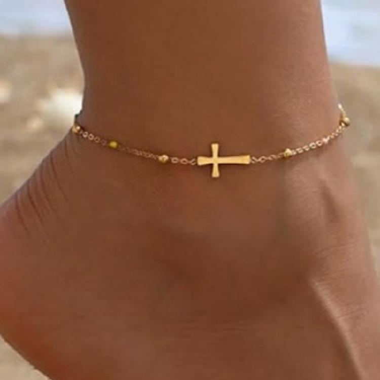Adjustable Anklet for Women Girls Multilayer Ankle Bracelet Elegant Multi Layer Designs Waterproof Beach Jewelry