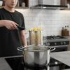 Hook Design Handle Cooking Strainer Hanging Pasta Colander Hot Pot Strainer Spoon  Noodle