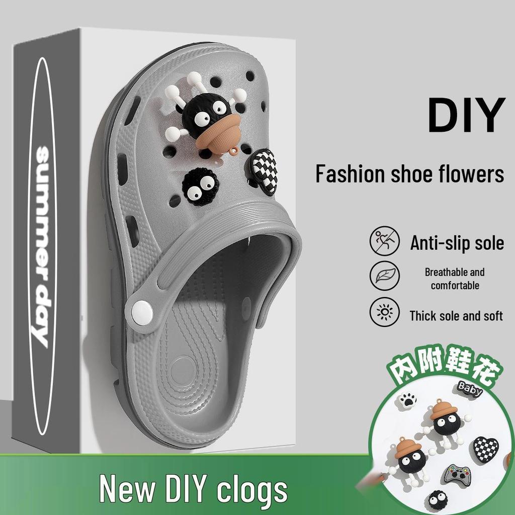 Breathable Non-slip Clogs: Men's & Women's Summer Shoes with Arch Support & Thick Sole