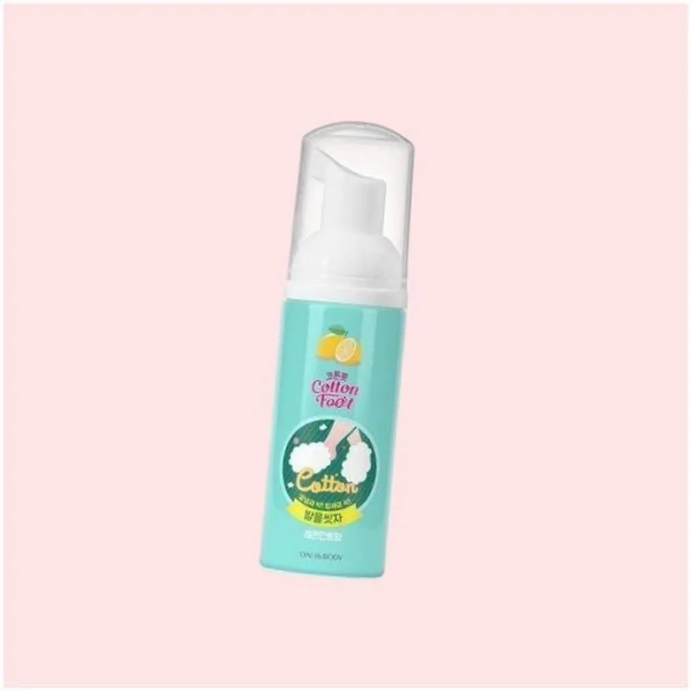 ON THE BODY Let s Wash Our Feet Cotton Foot Shampoo Mini Portable 50ml (Lemon) 4002934