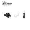 Three-Way Adjustable Arm Extension Pivot Mount For GoPro Hero 13 12 11 10 9 8 SJCAM SJ4000 AKASO Insta360 DJI Osmo Action Camera