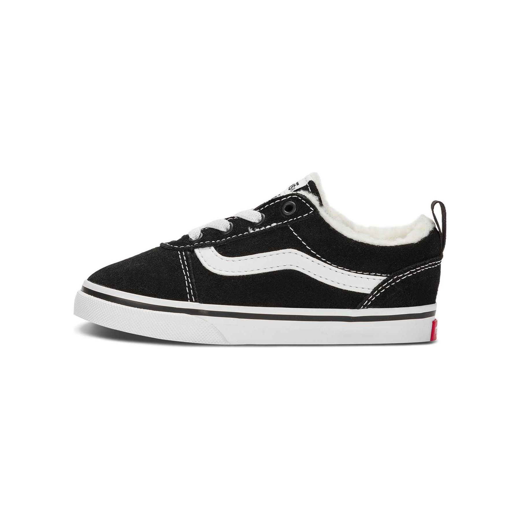 

Vans Ward Слипоны Удобные Универсальные Низкие Кроссовки для Ходьбы Детские кроссовки Черные VN0A5KY8MCG 22.5