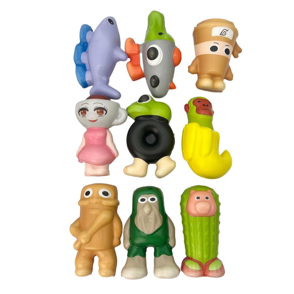 Slow Decompression Toy Ornaments Doll Decompression Fun Doll ,Random Style ,