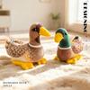 Cute Duck Plush Toy Stuffed Animal, Soft Huggable Duck Doll for Claw Machine, Carnival Prize, Kids Gift