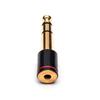 6.35mm 1/4 Erkek - 3.5mm 1/8 Dişi Konnektör Stereo Kulaklık Adaptörü AUX Kablosu Kulaklık İçin Ses Jak Adaptörü