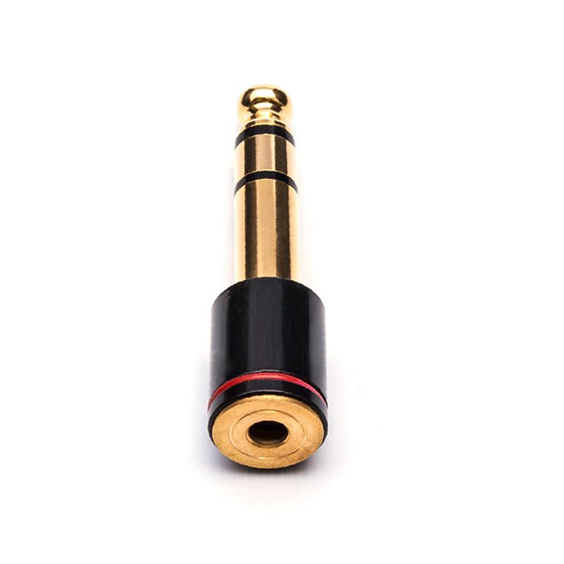 6.35mm 1/4 Erkek - 3.5mm 1/8 Dişi Konnektör Stereo Kulaklık Adaptörü AUX Kablosu Kulaklık İçin Ses Jak Adaptörü