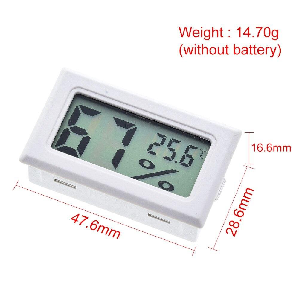 FY-11 Teplotní senzor Vlhkoměr Měřicí přístroje Mini LCD Digitální teploměr/vlhkoměr Teploměr/vlhkoměr Vnitřní Pohodlné