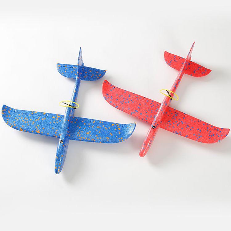 USB Rechargeable Foam Hand-Throw Boomerang Airplane Toy for Kids