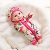 30cm Silicone Reborn Baby Doll - Soft Sleep Companion & Child Role-Playing Toy