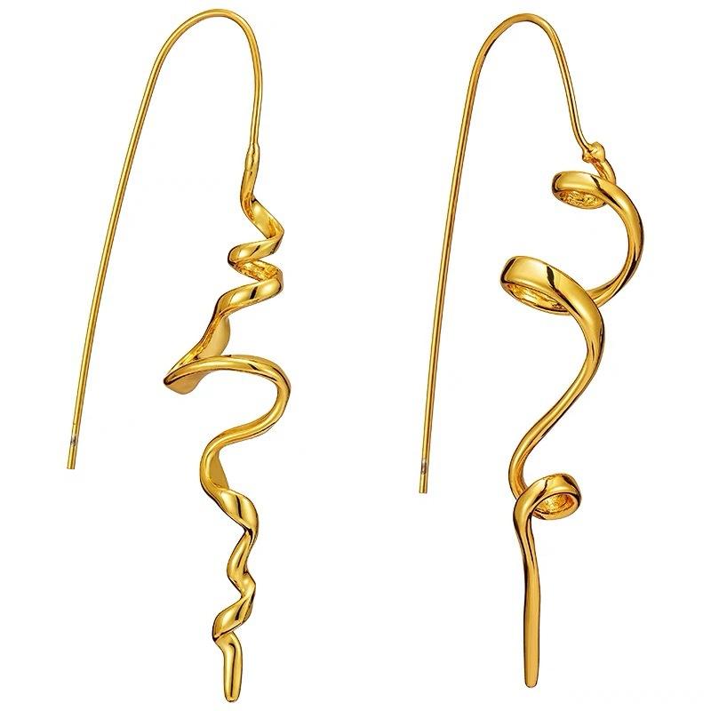 able abstract three-dimensional design earrings temperament female earrings hanging jewelry accessories gifts