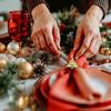 Christmas Napkin Rings Alloy Snowflake Elk Tree Napkin Holders Decorative Napkin Rings for Holiday
