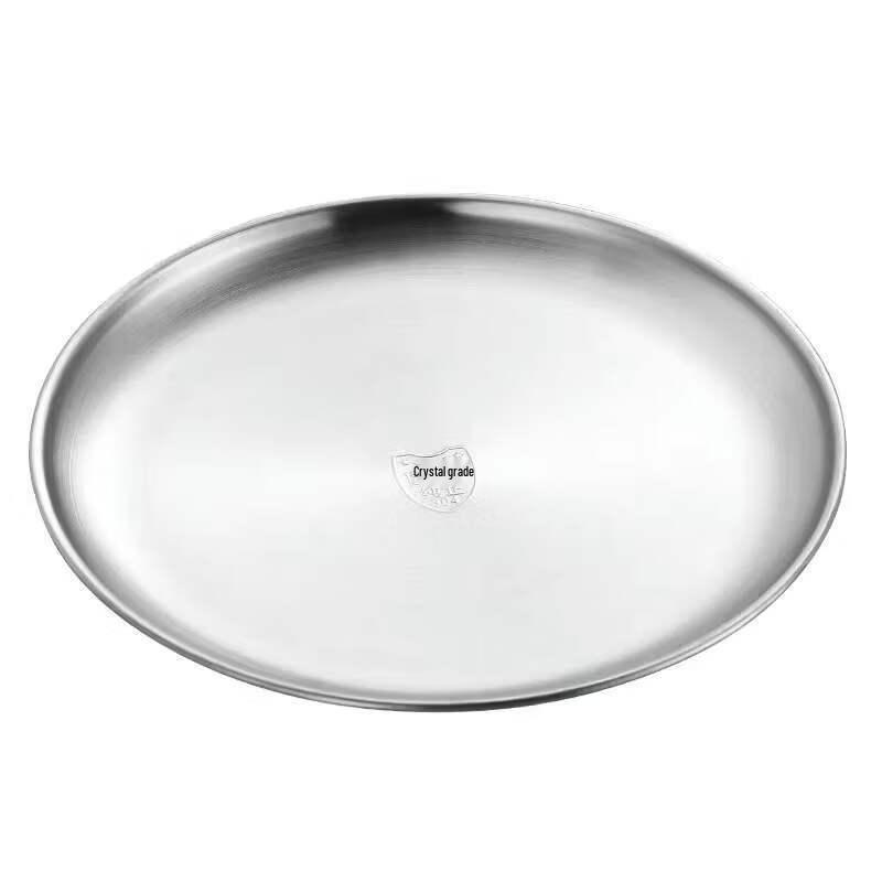 

Zhishi 304 Stainless Steel Round Dessert Tray