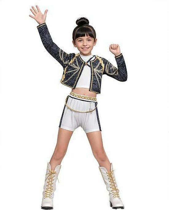 Completo 2025 Cacciatore di Demoni Squadra di Streghe per Ragazze - Set Coordinato Stile Pop Star Stampa 3D