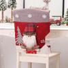 Santa & Snowman Holiday Chair Covers for Weddings, Banquets, Hotels, and Dining