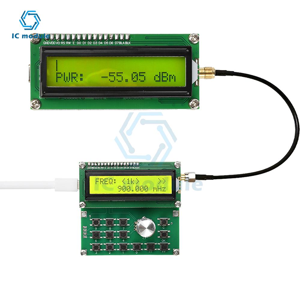 DC 4.5V-5.5V 2.7G Simple RF Power Meter 5kHz-2700MHz Digital LCD Wideband Spatial Signal Detection Meter Type C