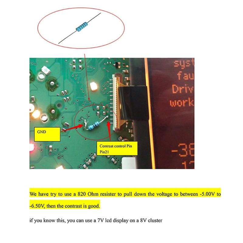 Professional Car LCD Display ometer Dashboard Auto Spare Parts Easy Installation used for W169 W245 A-class -class