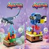1271PCS Sea Turtle Building Blocks Set – Marine Life & Aquarium Model Bricks,  Adult Creative Decor, Ocean-Themed MOC Toys Gifts