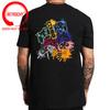 Splash Ink Art Control All The Things Video Game Controller TShirt Unisex Graphic T Shirt Unisex Clothing Fashion Casual Tee Shirt