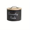 1PC Coffee Filter Holder Wooden Coffee Filter Basket with Lid for Storing Various Filter Papers, Tea Bags, Coffee Beans