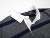 Polo Ralph Lauren Classic Fit Striped Long Sleeve Rugby Men's Shirt, 0103938-XXL-GREYNAVY [Used]
