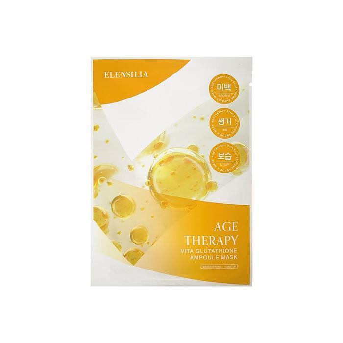 ELENSILIA Age Therapy Vita-Glutathione Ampoule Mask 23ml 1 Sheet Ss (40363726) 1 piece