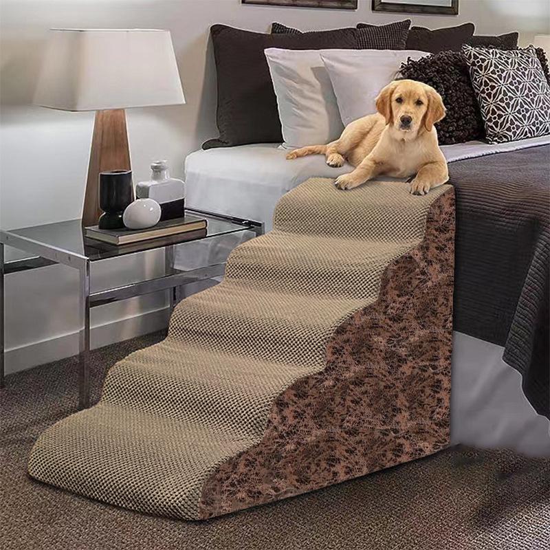 Drabina wspinaczkowa dla zwierząt domowych: Schodki do łóżka sofa dla małych psów i kotów