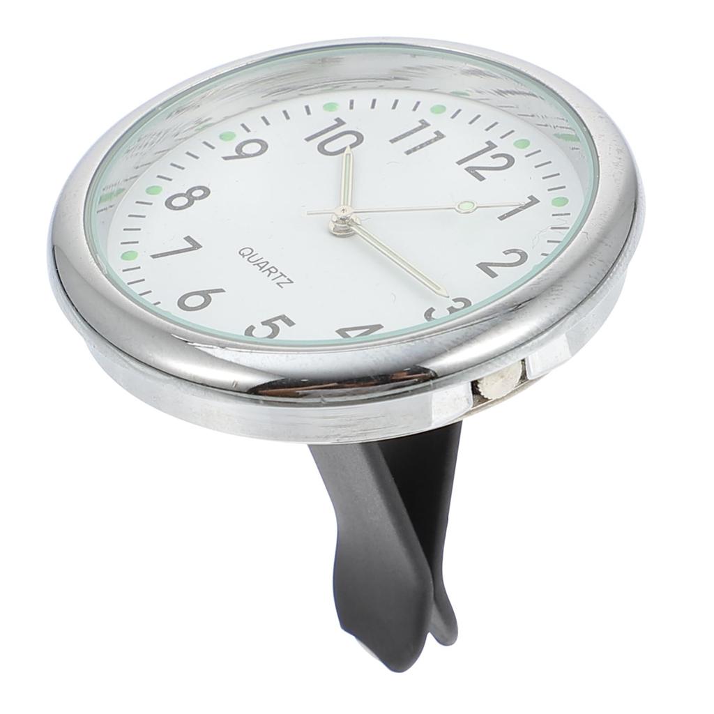 Cluoling Car Clock, 2 Pack Dash Car Watch, Luminous Watch, Mini Quartz Watch, Analog