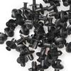 8mm Hole Door Rivet Plastic Rivets Fasteners Screw Clip Fasteners Universal Black Auto Fasteners Retainer Push Pin Clips