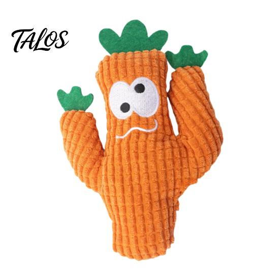 Reinforced Stitching Cat Toy Catnip Cactus Toy, Stuffed Chew Soft Teething Plush Kitten Kicker for Indoor Cats Biting Kicking