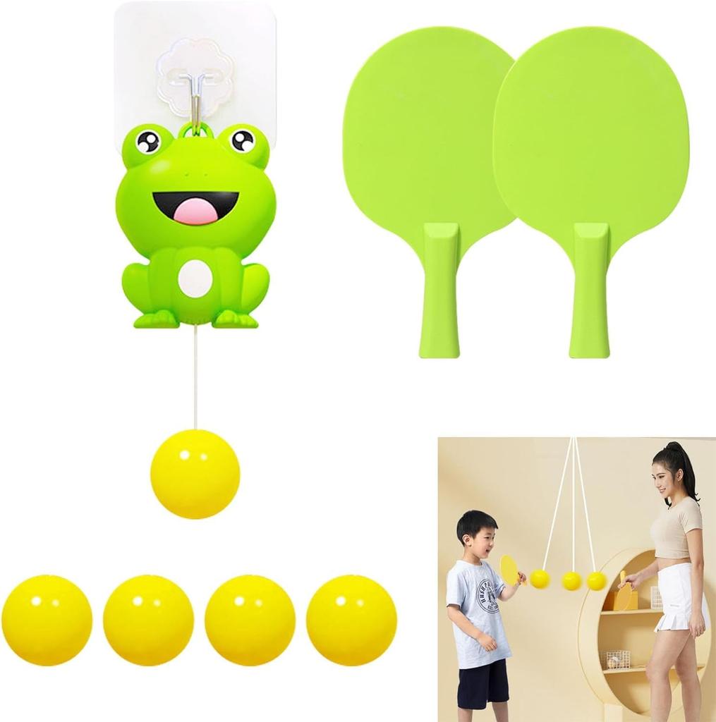 Trainer Portable Set, Practice Machine, Table Tennis Trainer, Hanging Table