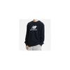New Balance Men S eSSential Stack Logo French Terry SweatShirt nbncd4S021 19