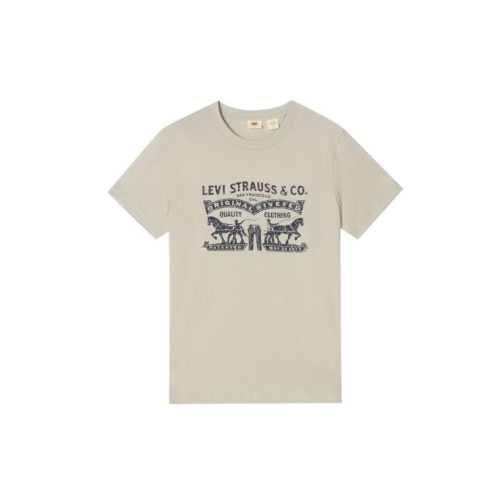 Levi's Men's Double Horse Print Short-Sleeve T-Shirt Black 004IT-0004