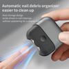 Electric Nail Clipper with LED Light USB Rechargeable Automatic Nail Trimmer Baby Kids Adults Seniors Toenails Fingernail Cutter Polisher