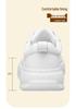 Men's Low-Top Casual Skate Shoes, Youth Korean Style, White