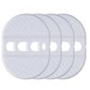 Universal Car Door Lock Protective Cover 4PCS Self-adhesive Door Decorative Car Anti Lock Car S H1W7